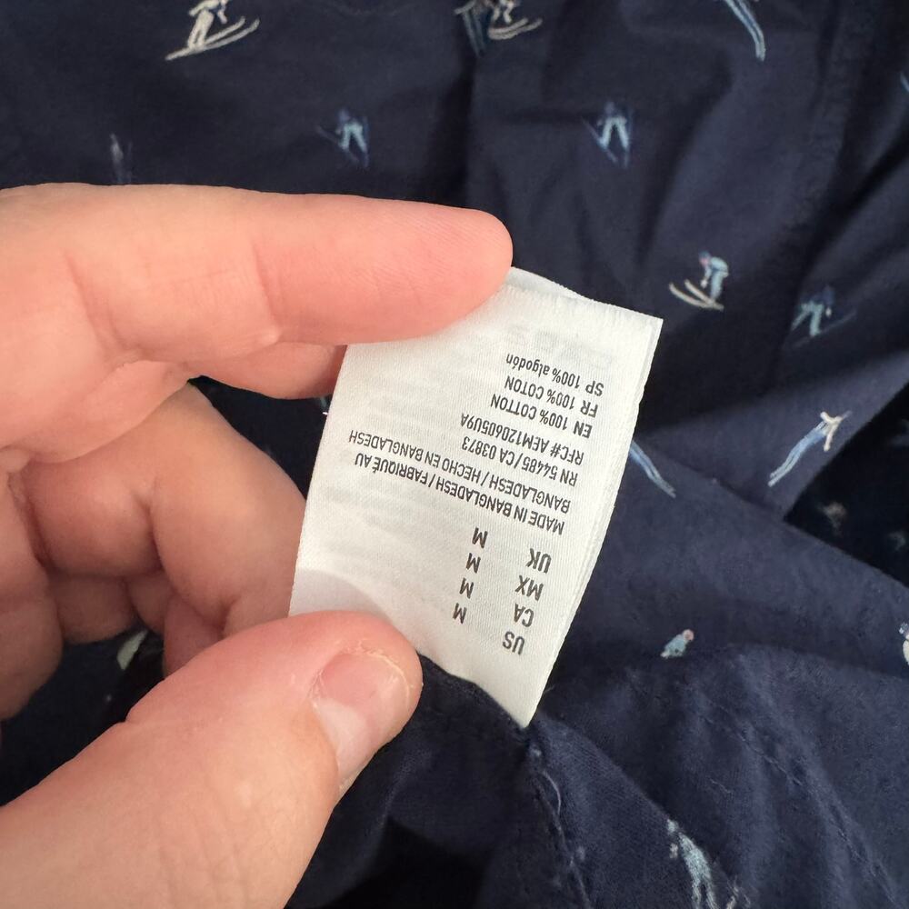 American Eagle Seriously Soft Button Down Shirt M… - image 6